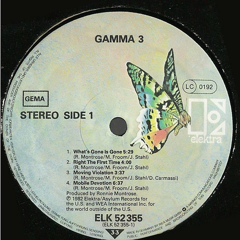 Gamma - Gamma 3