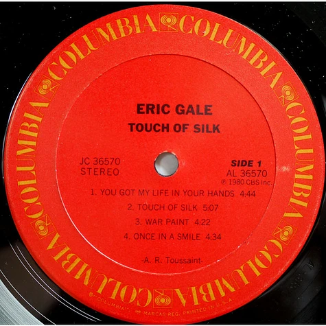 Eric Gale - Touch Of Silk