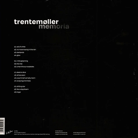 Trentemoller - Memoria