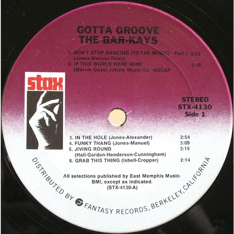 Bar-Kays - Gotta Groove