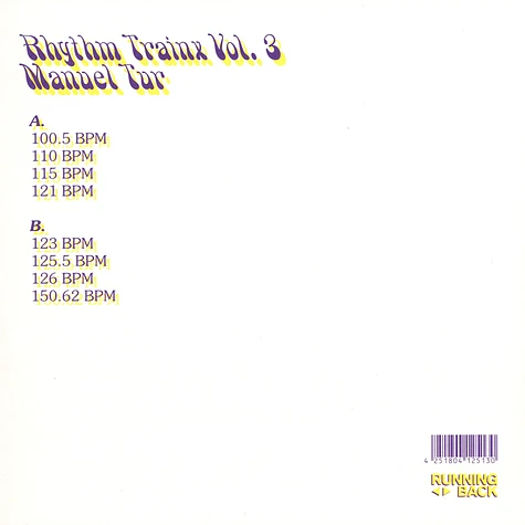 Manuel Tur - Rhythm Trainx Volume 3