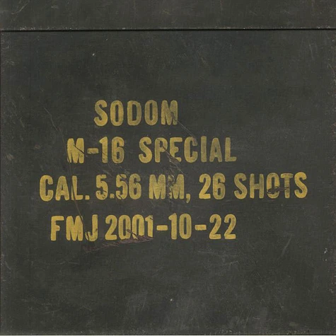 Sodom - M-16 20th Anniversary Edition Deluxe Box Set