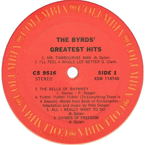 The Byrds - The Byrds' Greatest Hits