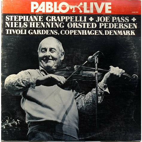 Stéphane Grappelli + Joe Pass + Niels-Henning Ørsted Pedersen - Tivoli Gardens, Copenhagen, Denmark