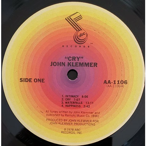 John Klemmer - Cry