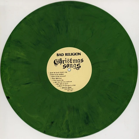 Bad Religion - Christmas Songs Green & Yellow Vinyl Edition