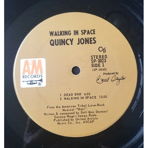 Quincy Jones - Walking In Space