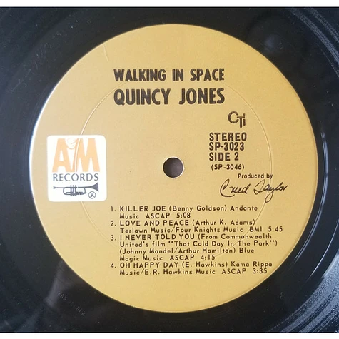 Quincy Jones - Walking In Space