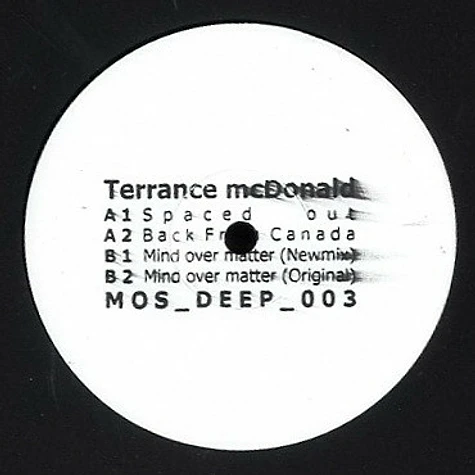 Terrance McDonald - Mind Over Matter EP