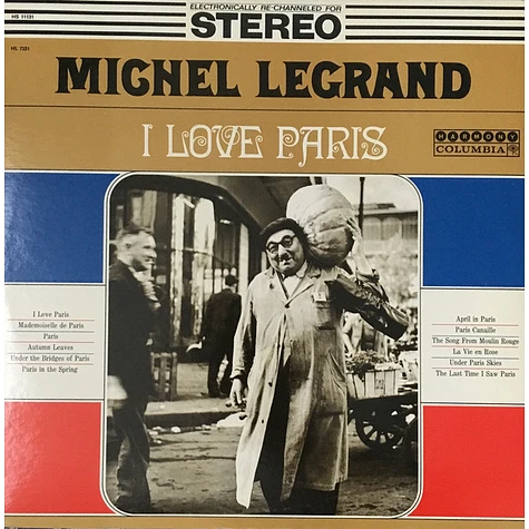 Michel Legrand Et Son Orchestre - I Love Paris