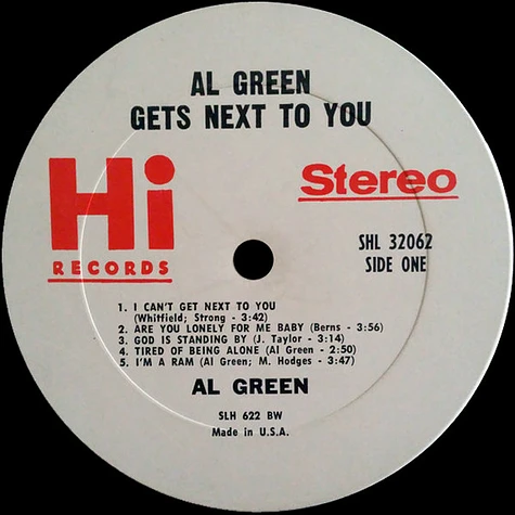 Al Green - Al Green Gets Next To You