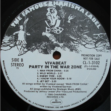 Vivabeat - Party In The War Zone