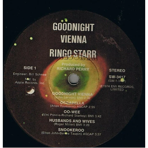 Ringo Starr - Goodnight Vienna