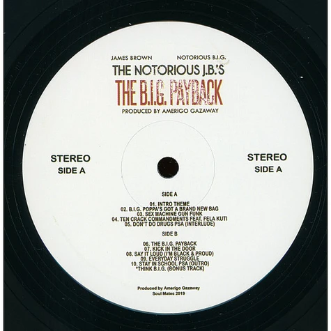 Amerigo Gazaway - The Notorious J.B.'s: The B.I.G. Payback