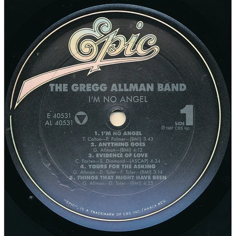 The Gregg Allman Band - I'm No Angel