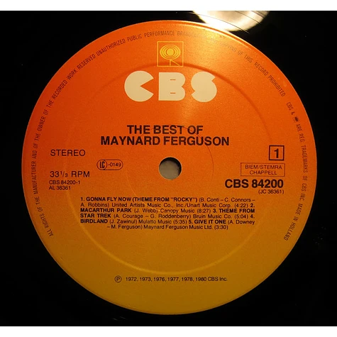 Maynard Ferguson - The Best Of Maynard Ferguson