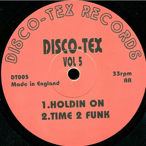 Disco-Tex - Vol 5