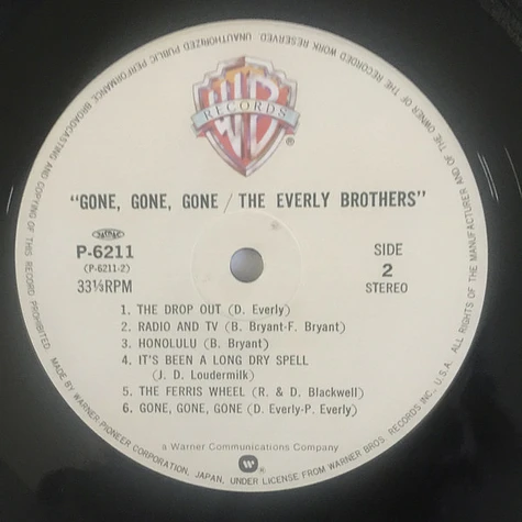 Everly Brothers - Gone, Gone, Gone