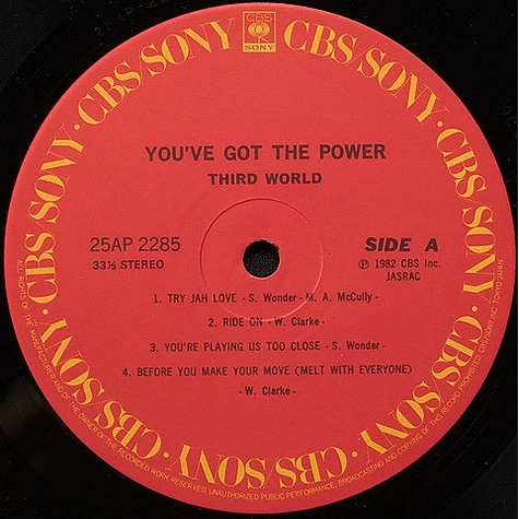 Third World - You've Got The Power = ラヴ・アイランド