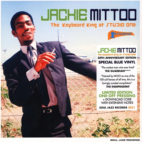 Jackie Mittoo - The Keyboard King At Studio One Blue Vinyl Edition