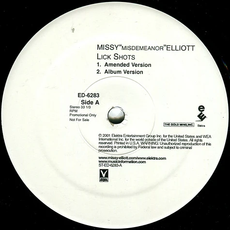 Missy Elliott - Lick Shots