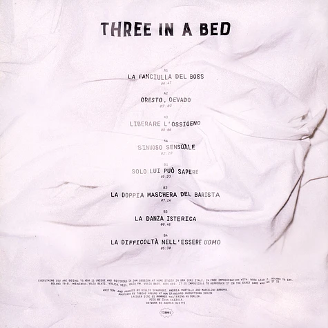 Three In A Bed - Three In A Bed
