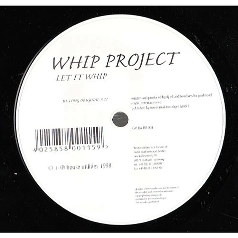 Whip Project - Let It Whip