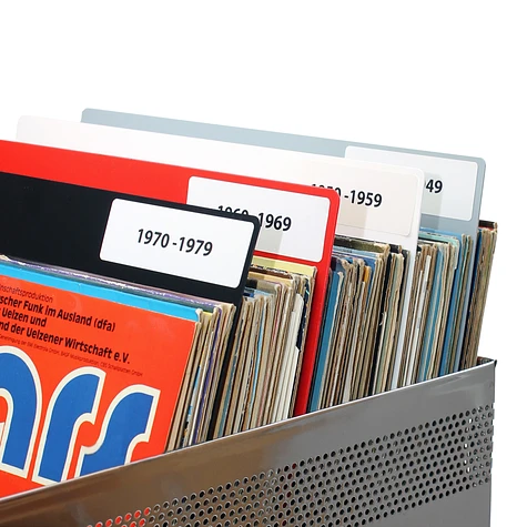 Vinyl Storage - 7" Registerblatt (Weiß)