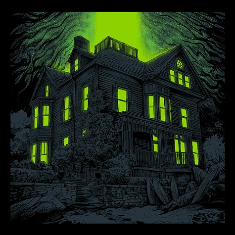 Strngr & Destryur - Night At The Grindhouse: Part II Green W/ Yellow Splatter Vinyl Edition