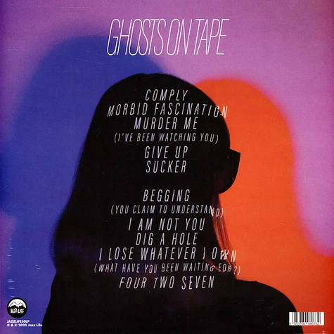 Blood Red Shoes - Ghost On Tape Transparent Blue Vinyl Edition