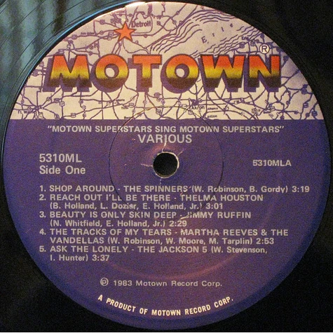 V.A. - Motown Superstars Sing Motown Superstars