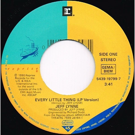 Jeff Lynne - Every Little Thing