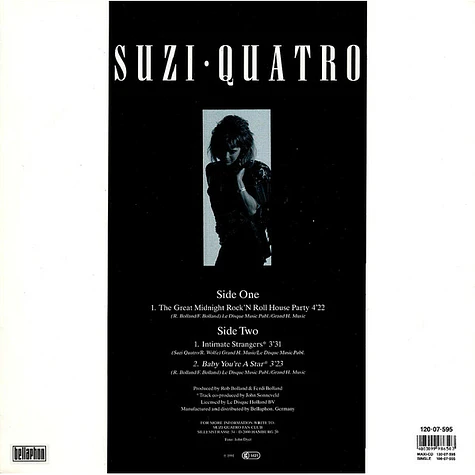 Suzi Quatro - The Great Midnight Rock'N'Roll House Party