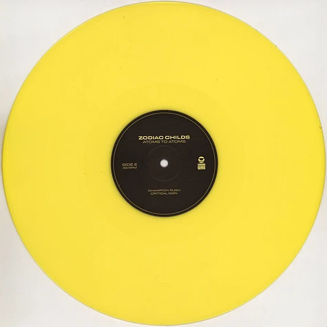 Zodiac Childs - Atoms To Atoms Yellow Vinyl Edition