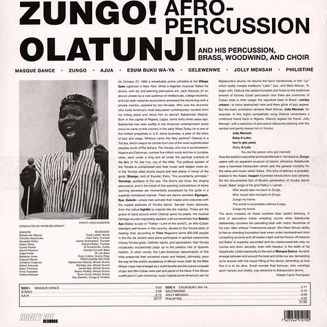 Babatunde Olatunji And His Percussion - Zungo!