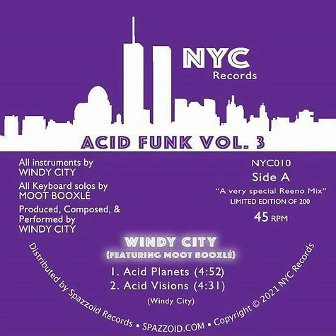 Windy City - Acid Funk Volume 3 Feat. Moot Booxle