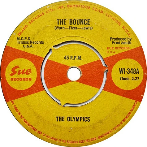 The Olympics - The Bounce / Fireworks The Olympics - The Bounce / Fireworks