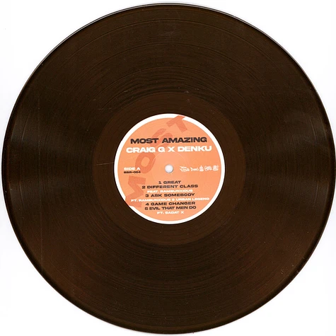 Denku X Craig G - Most Amazing Colored Vinyl Edition
