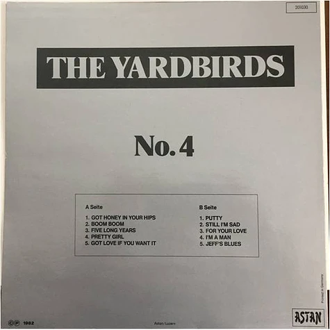 The Yardbirds - No. 4
