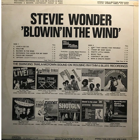 Stevie Wonder - Blowin' In The Wind