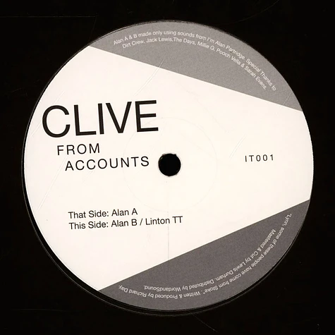 Clive From Accounts - Alan EP