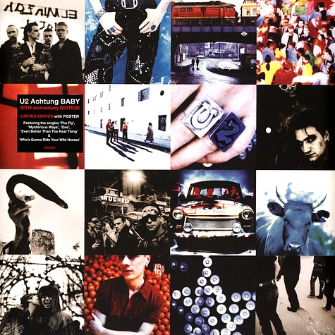 U2 - Achtung Baby 30th Anniversary Limited Black Vinyl Edition