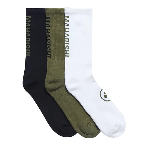 Maharishi - Peace Sports Socks 3 Pack