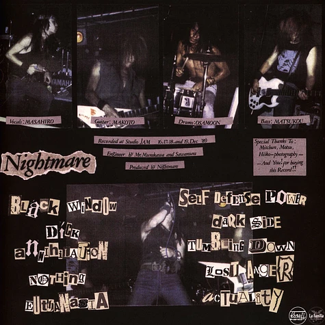 Nightmare - Give Notice Of Nightmare