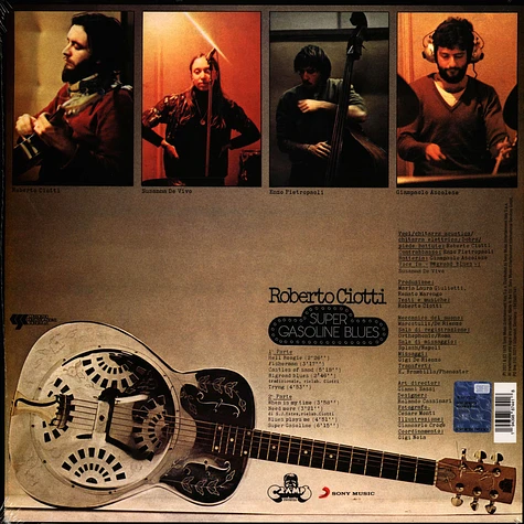 Roberto Ciotti - Super Gasoline Blues Red Vinyl Edition