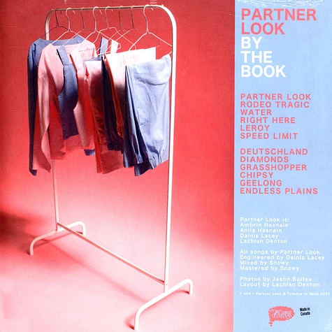 Partner Look - By The Book Baby Blue Vinyl Edition