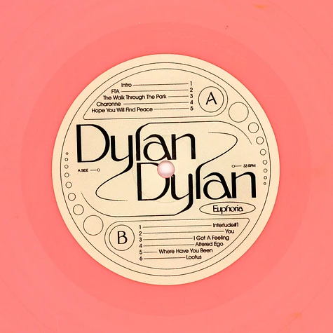 Dylan Dylan - Euphoria Pink Vinyl Edition