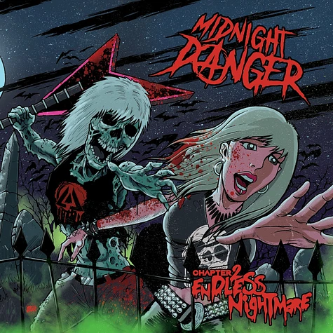 Midnight Danger - Chapter 2: Endless Nightmare Green w/ Red Splatter Vinyl Edition