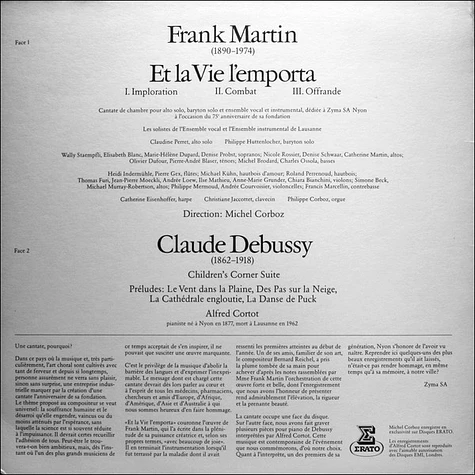 Frank Martin - Et La Vie L'emporta