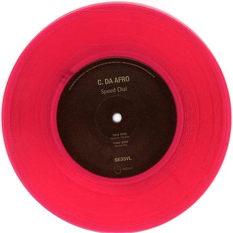 C. Da Afro - Speed Dial Red Vinyl Edition